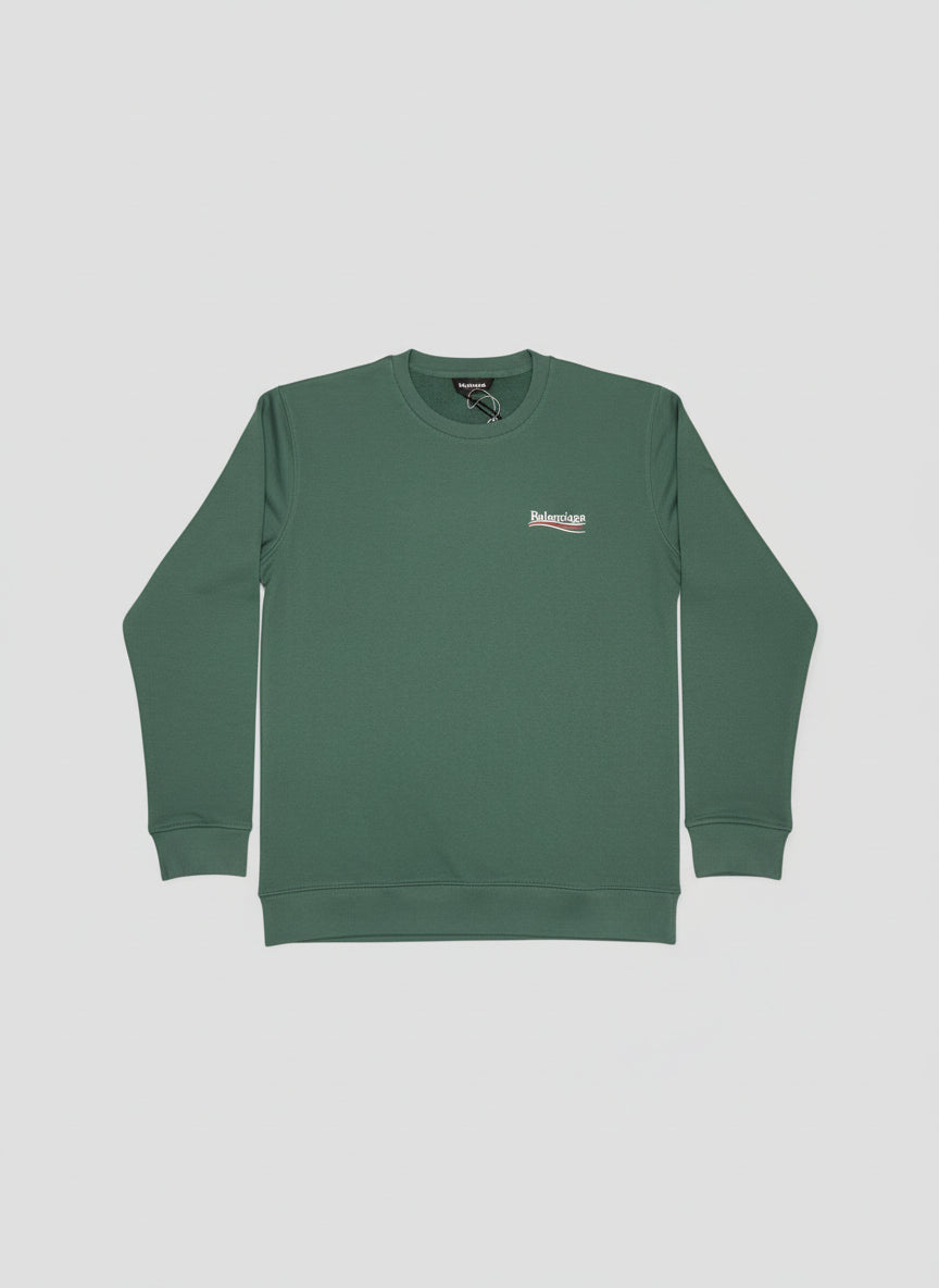 Green Balenciaga Men Shirt