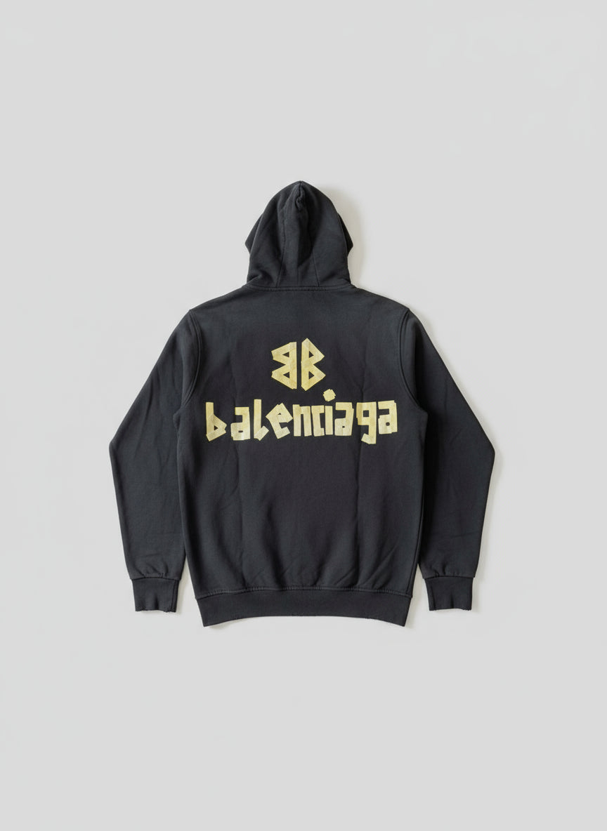 Grey Hoodie Balenciaga