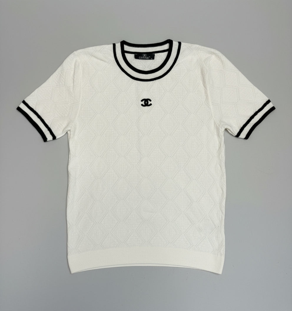 White T-shirt Chanel