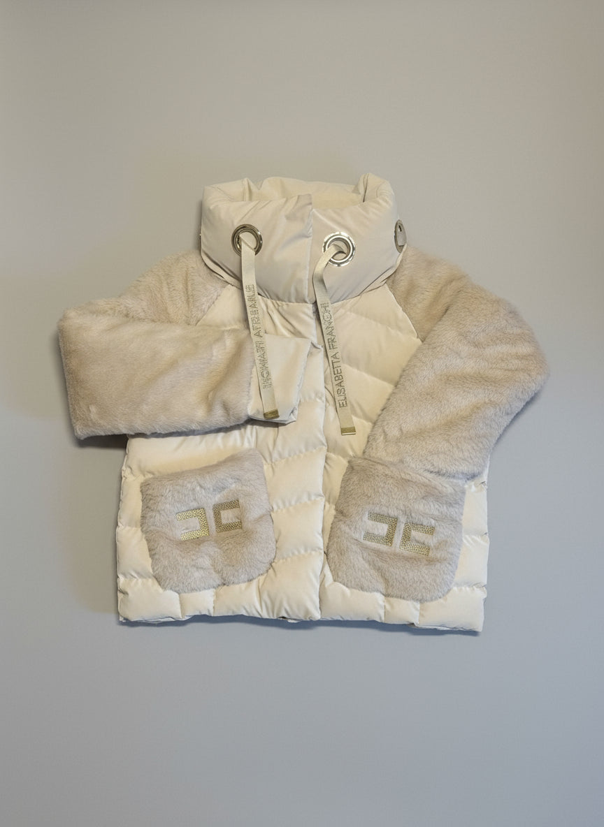 White down vest Elisabetta Franchi