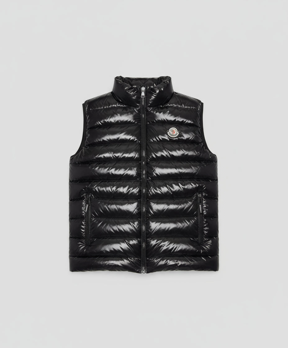 Black down vest Мoncler
