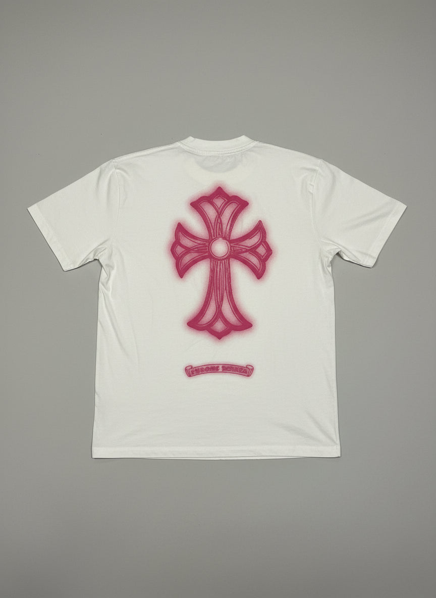 White T-Shirt Chrome Hearts