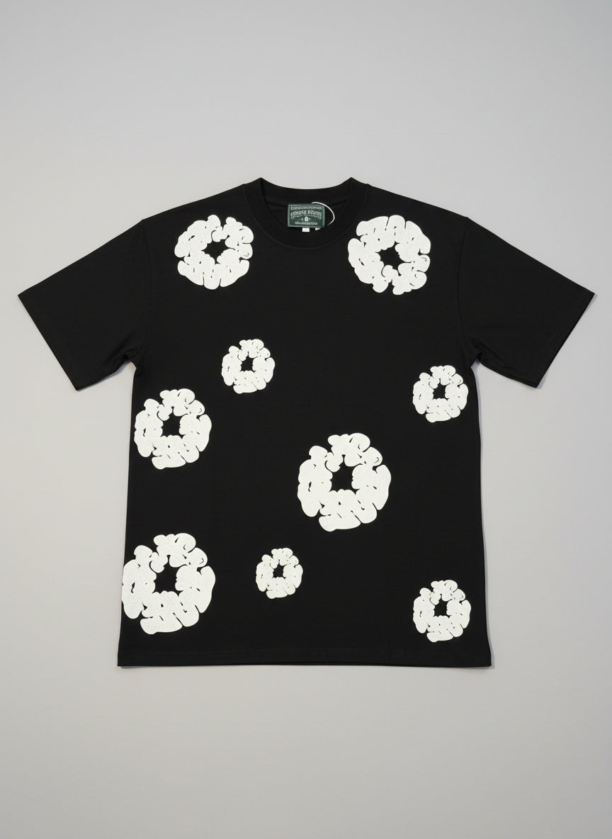 Black T-Shirt Denim Tears