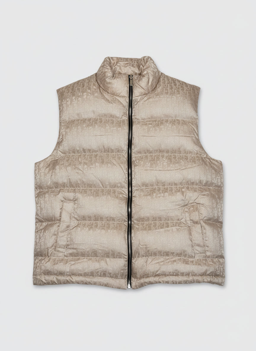 Dior Oblique Beige Down Vest
