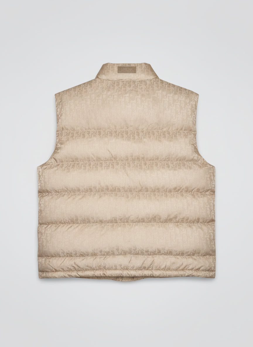 Dior Oblique Beige Down Vest