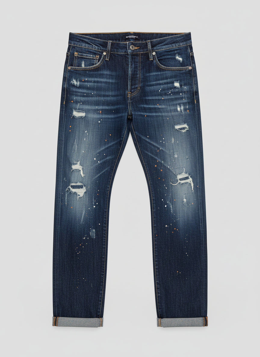 Man Jeans Dsquared2 in blue denim