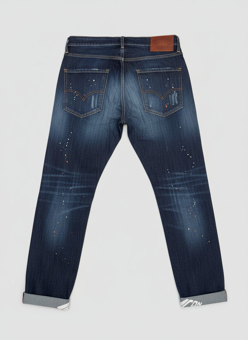 Man Jeans Dsquared2 in blue denim