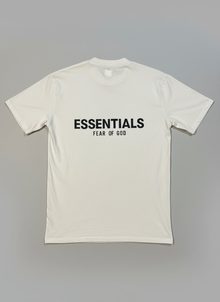 White T-Shirt Essentials Fear Of God