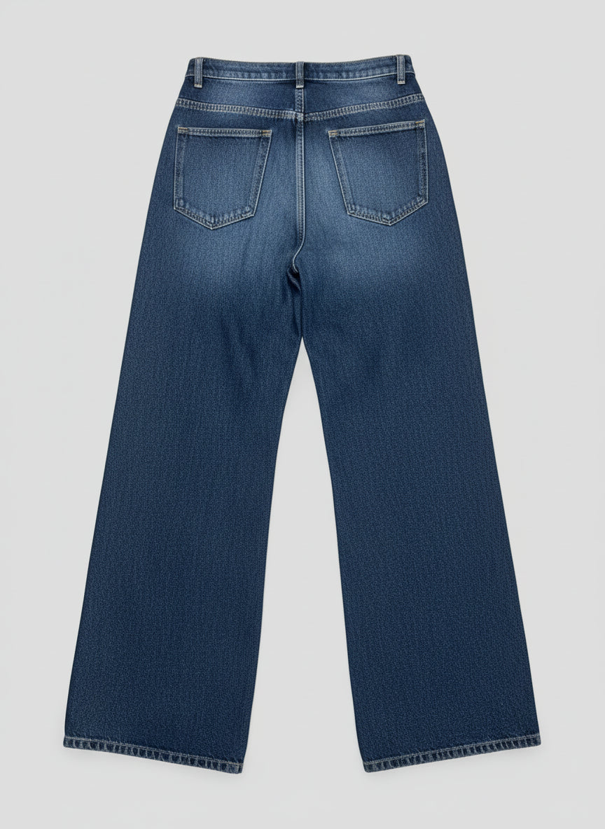 Loewe Jeans in blue denim
