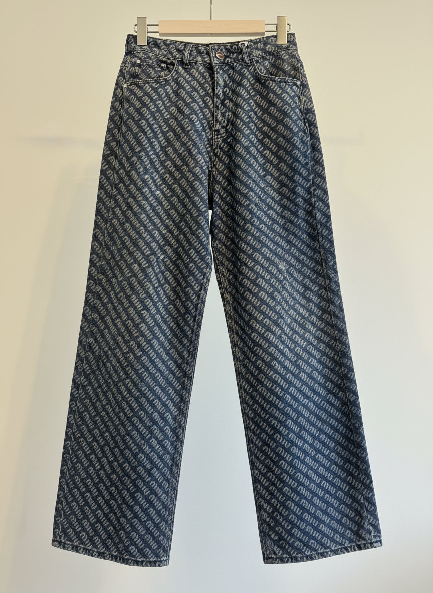 Miu Miu jeans in blue denim