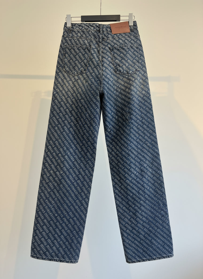 Miu Miu jeans in blue denim