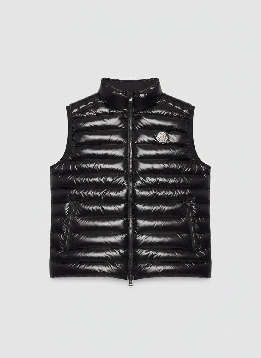 Black Luxurious Moncler Vest