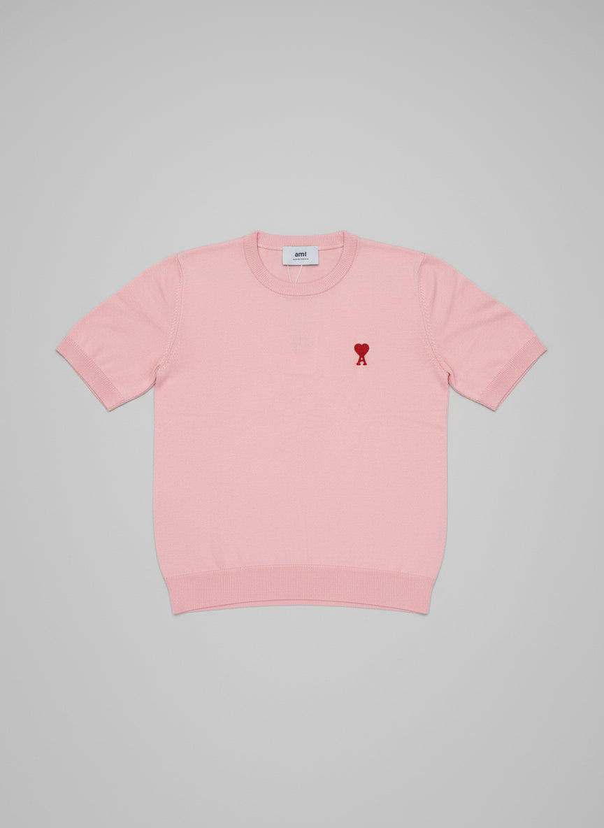 Pink T-Shirt Ami Paris