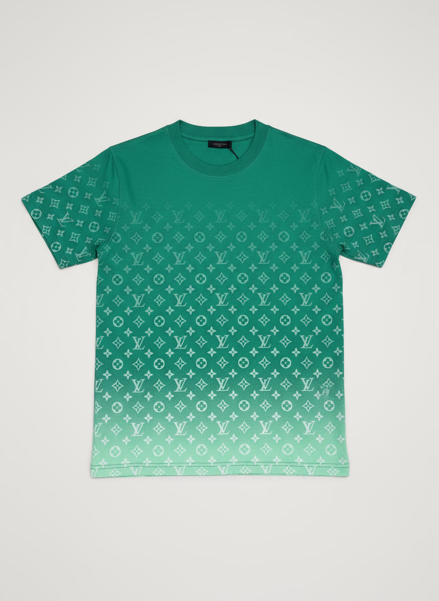Louis Vuitton T-Shirt emerald green color